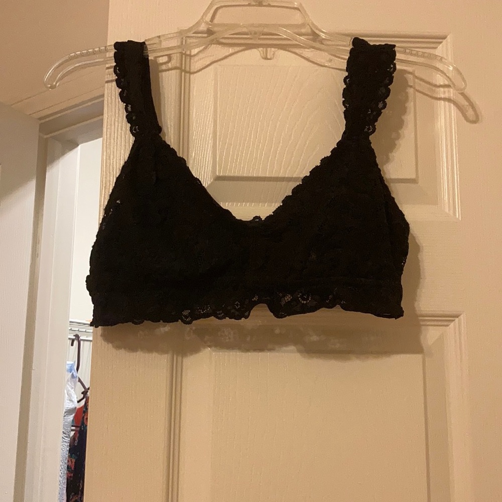 Aerie Black Bralette